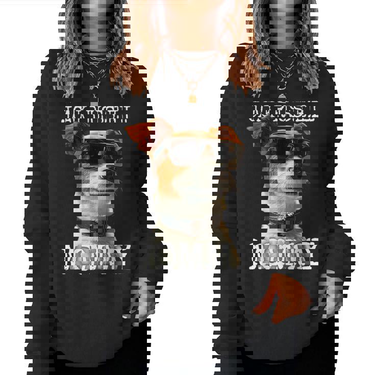 Jack Russell Mommyジャック・ラッセル ママ 母の日 お母さん ジャック・ラッセル・テリア レディーススウェットシャツ