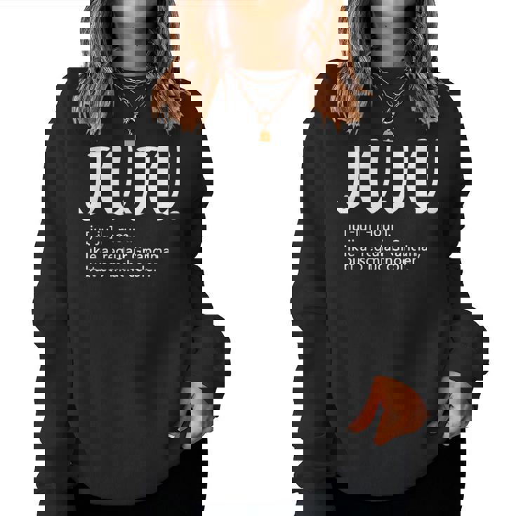 Juju For Mother's Day Idea For Grandma Juju Women Sweatshirt