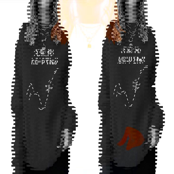 Local Optimum Maths データサイエンスギフト Ki レディーススウェットシャツ