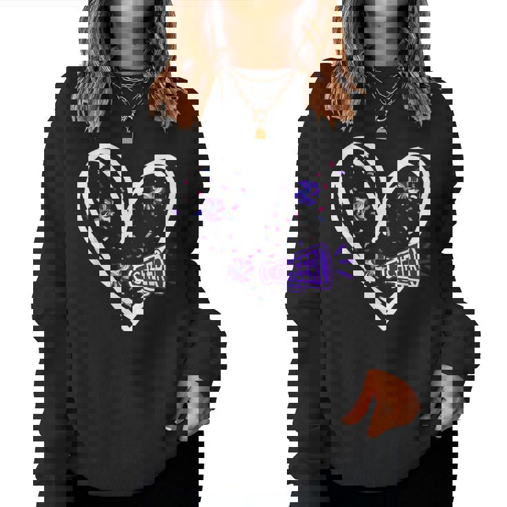 Love Cheer Girl チアリーディング チアリーダー チア練習 レディーススウェットシャツ