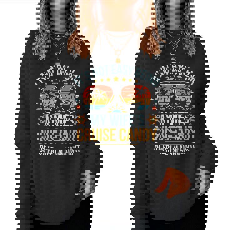 Matching Couples Cruise Candy Husband And Wife Cruise Women Sweatshirt