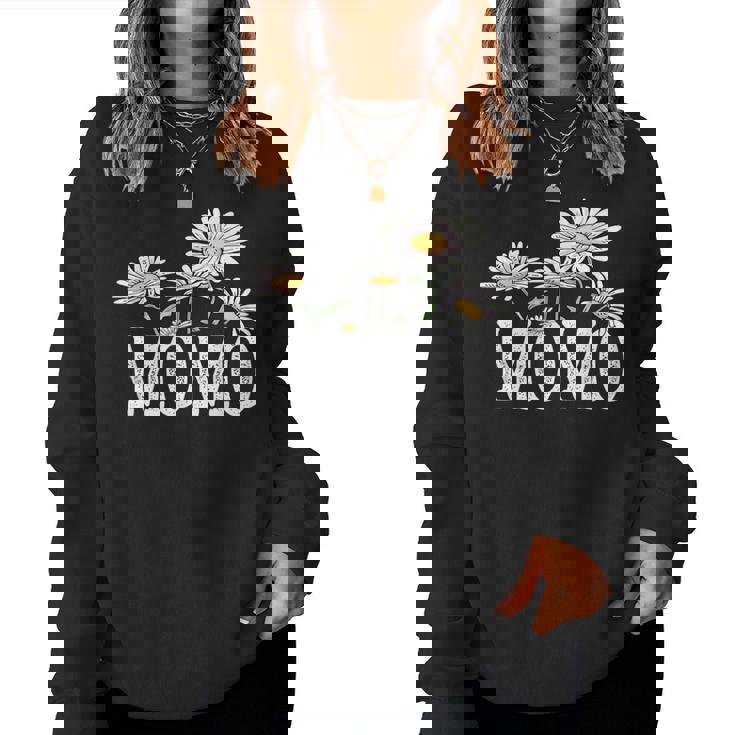 Momo Floral Chamomile Mother's Day Momo レディーススウェットシャツ