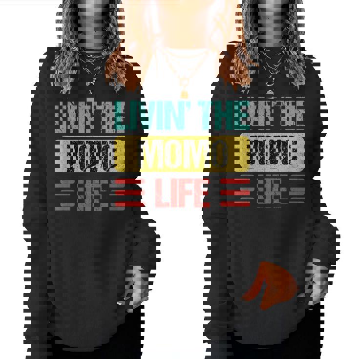 Momo 桃 レディーススウェットシャツ