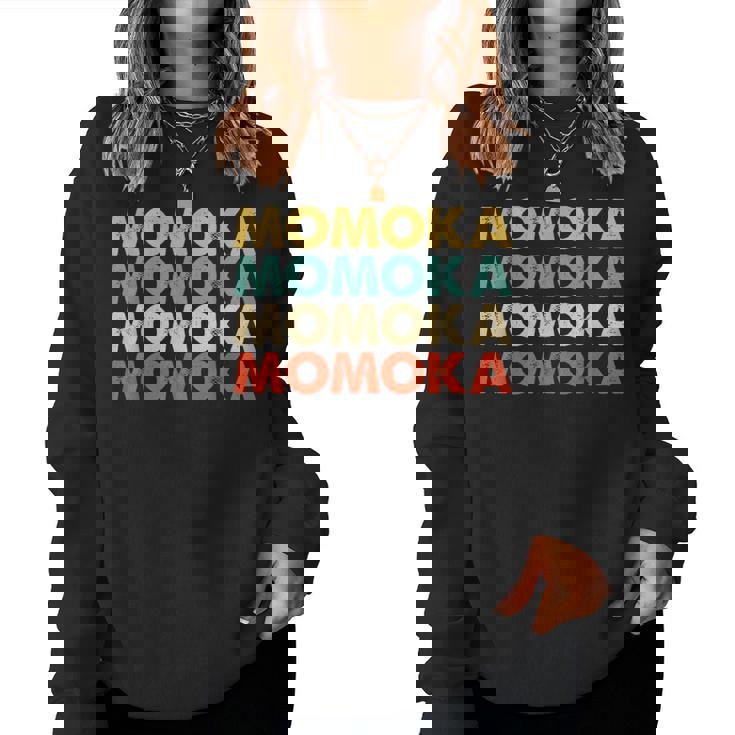 Momoka 桃花 レディーススウェットシャツ