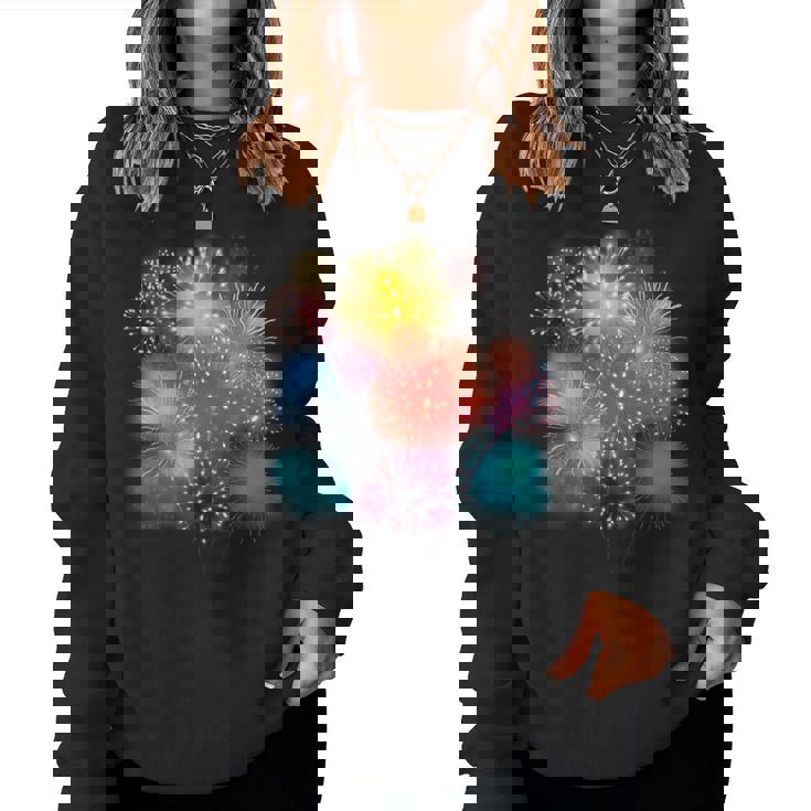 Pyrotechnics パイロマニック花火 パイロ爆発ロケット レディーススウェットシャツ