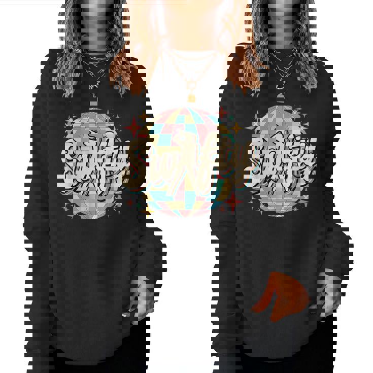 Retro Taylor First Name Personalized N Girls Women Sweatshirt