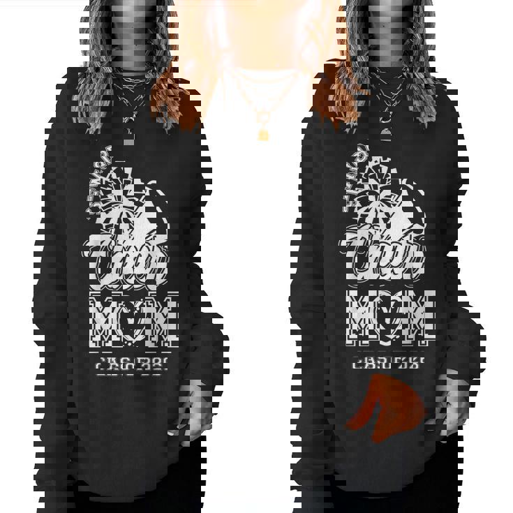 Senior Cheerleader Mom Cheer Class Of 2026 Graduation Women Women Sweatshirt