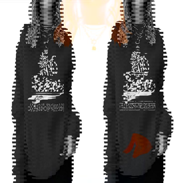 Senior Year Cheer Mom Class Of 2026 Cheerleader Graduation Women Sweatshirt