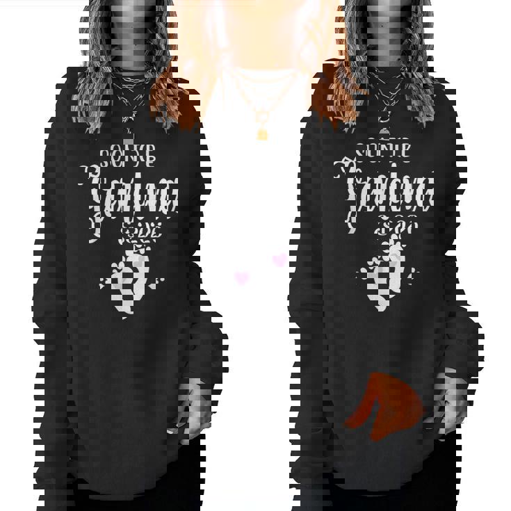 Soon To Be Grandma Est2026 Baby Grandma レディーススウェットシャツ