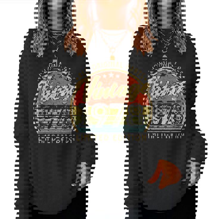 Vintage 1978 Edición Limitada Retro Hecho En 1978 Hombres Es Sudadera Mujer