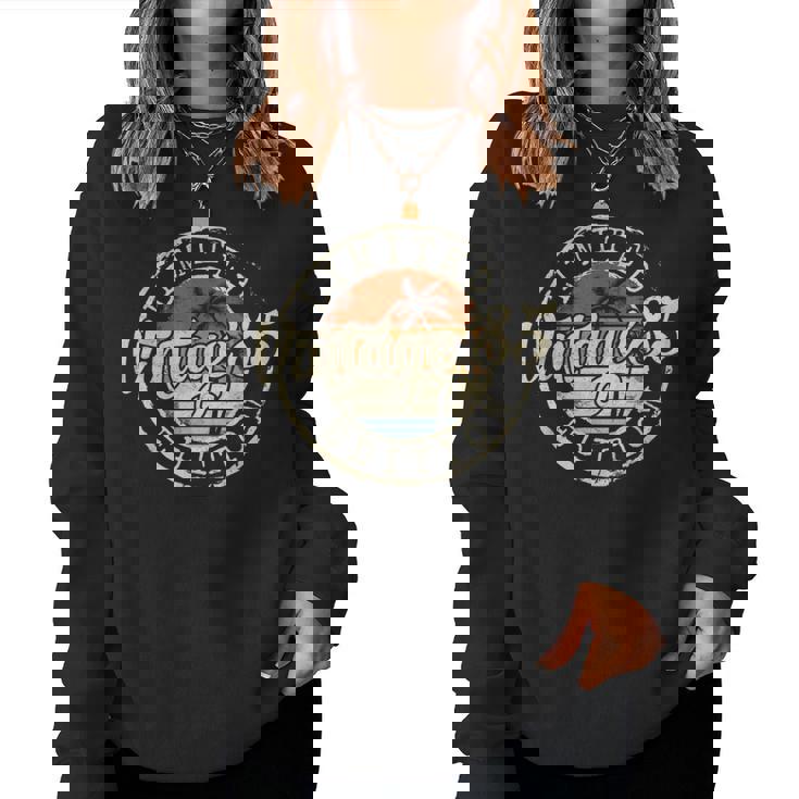 Vintage 1985 40Th Birthday 40 Year Old For Women レディーススウェットシャツ