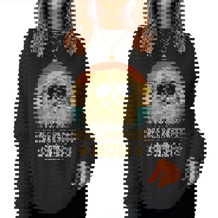 [CODEGRAPHY]★25SS★韓国人気★DOG IS LOVE Sweatshirt Vintage Pekingese Mom Dog Lovers Mother's Day Women Hoodie