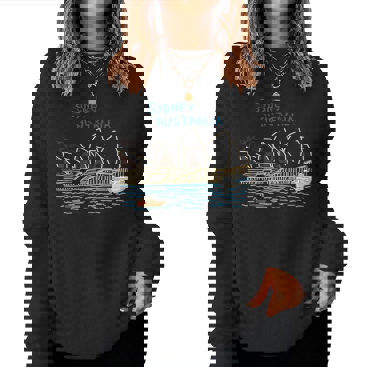 オーストラリアシドニーシティお土産ギフト 男性 女性 レディーススウェットシャツ