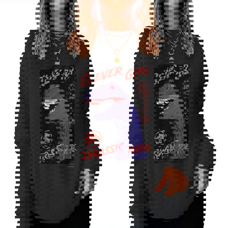 ジュラシック・ワールド Clever Girljurassic Park レディーススウェットシャツ