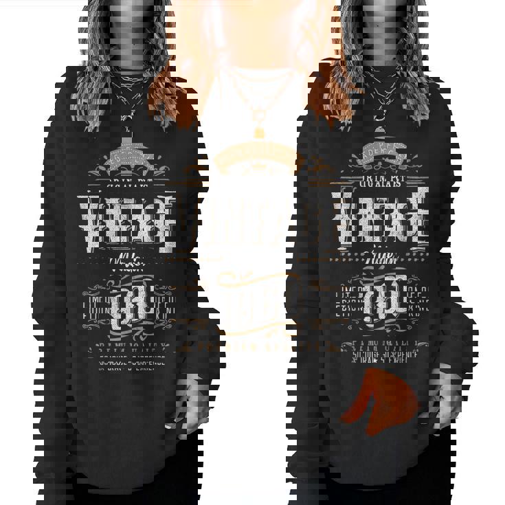 ヴィンテージ 1960 65歳の誕生日プレゼント 女性 男性 65歳 レディーススウェットシャツ