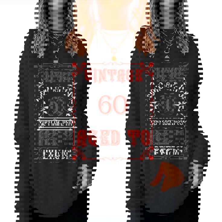 ヴィンテージ 1965 還暦祝い ギフト 男性 女性 60歳 レディーススウェットシャツ