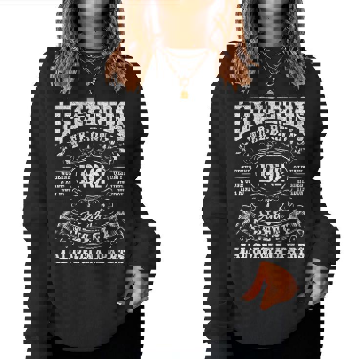 ヴィンテージ 63歳の誕生日プレゼント 1962年 男性 女性 63歳 レディーススウェットシャツ