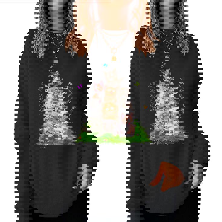 子猫好き 猫好き かわいい猫 レディース かわいい 子猫 男性 女性 レディーススウェットシャツ