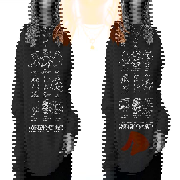 教師、学生、男性、女性の愛の芸術のための歴史。 レディーススウェットシャツ