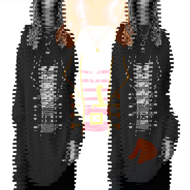 海賊、衣装、子供、女性、男性、子供、男の子、女の子 レディーススウェットシャツ