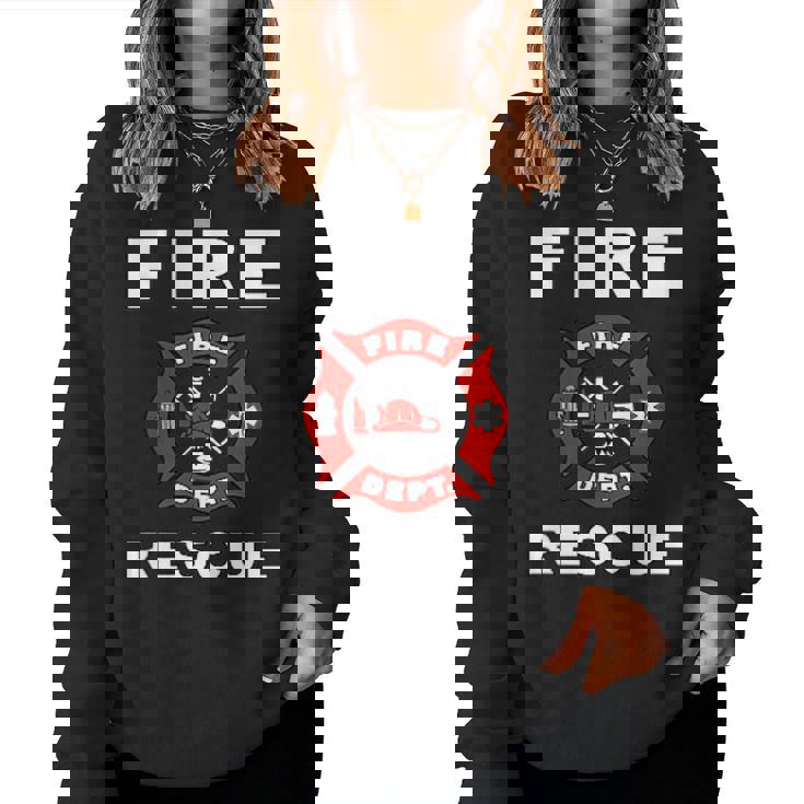 消防士 消防士 キッズ ユース 大人 男の子 女の子 レディーススウェットシャツ