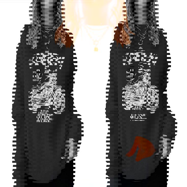 還暦祝い バイク好き 車好き 父 男性 女性 クラシックバイク 60歳 I'm Not Old I'm Classic レディーススウェットシャツ