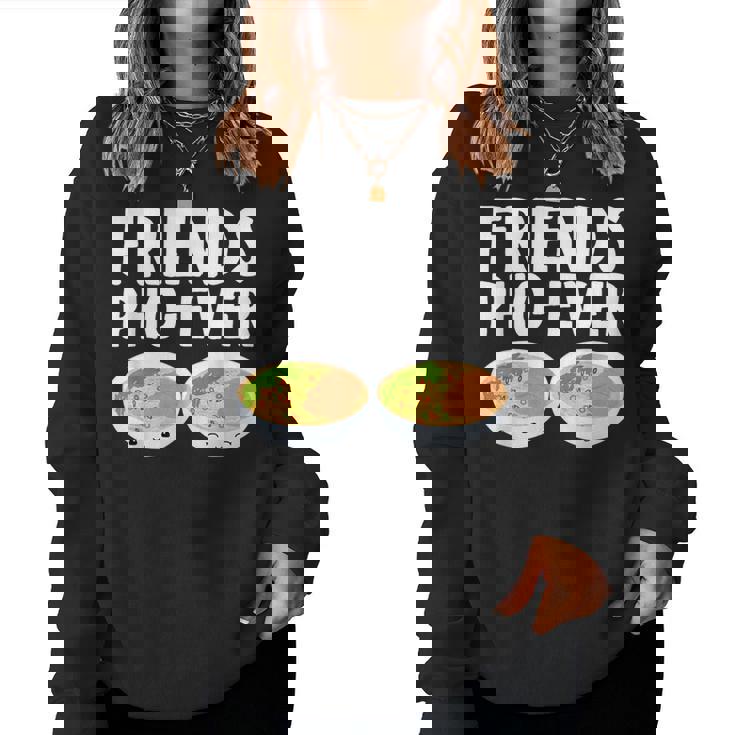 面白い フォーアート 男性 女性 ベトナムヌードル スープ しゃれ レディーススウェットシャツ