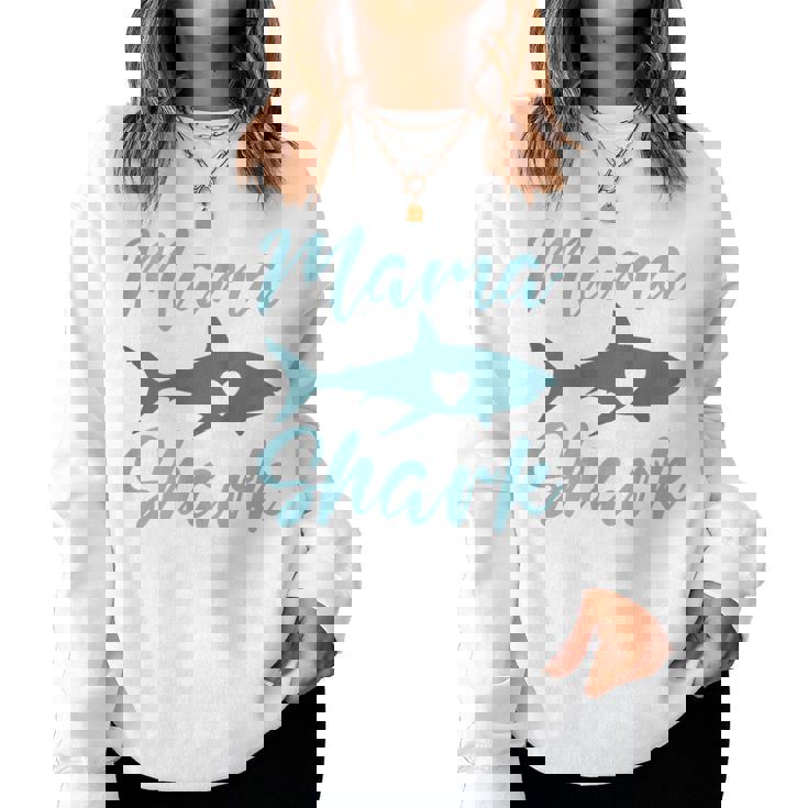 Mama Shark Mother's Day Mom Women Sweatshirt