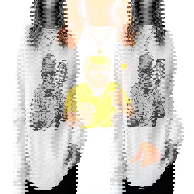 Pickleball Lovers グラフィック ピックルボール 男性 女性 お父さん 長袖tシャツ レディーススウェットシャツ