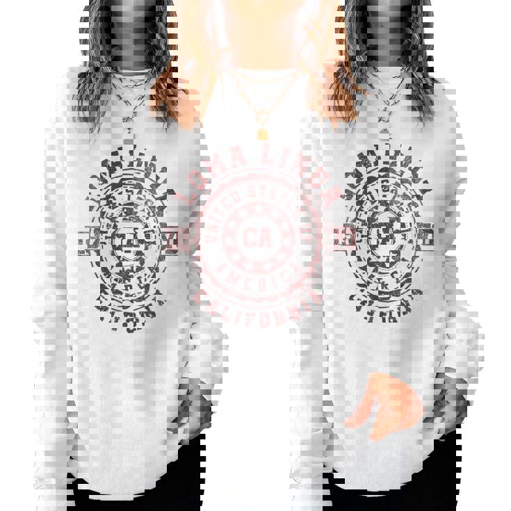 Loma Linda Ca レディーススウェットシャツ