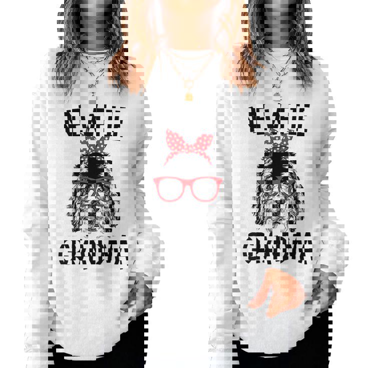 Newfie Grandma Newfoundland Dog Nana Mother's Day Women Sweatshirt