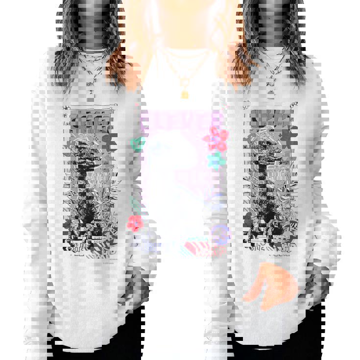 ジュラシック・ワールド Clever Girl（Blue） レディーススウェットシャツ