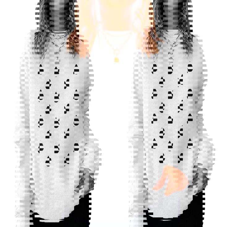 メロン衣装女性男性子供フルーツ スイカの種 Melon Costume レディーススウェットシャツ