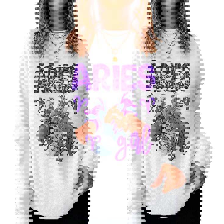 牡羊座 女の子 誕生日 星座 スニーカー ネイル 誕生日 レディーススウェットシャツ