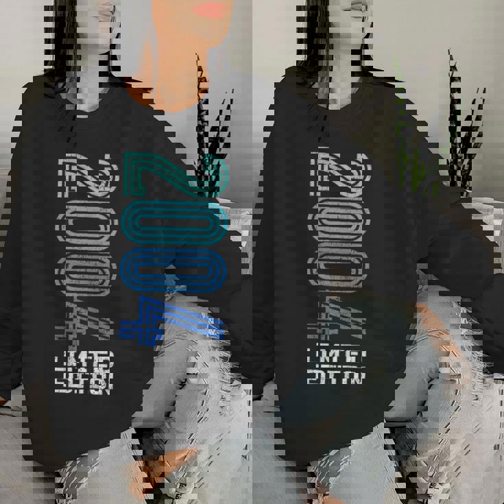 20歳の誕生日プレゼント 女の子 男の子 2004 限定版 レディーススウェットシャツ 彼女への贈り物