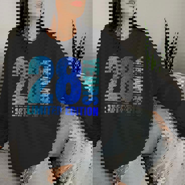 28歳 男性 ギフト 28歳 誕生日プレゼント 女性用 レディーススウェットシャツ 彼女への贈り物