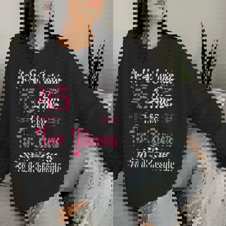 45 Cumpleaños 45 Años Hecha En 1980 Regalos Sudadera Mujer Regalos para ella