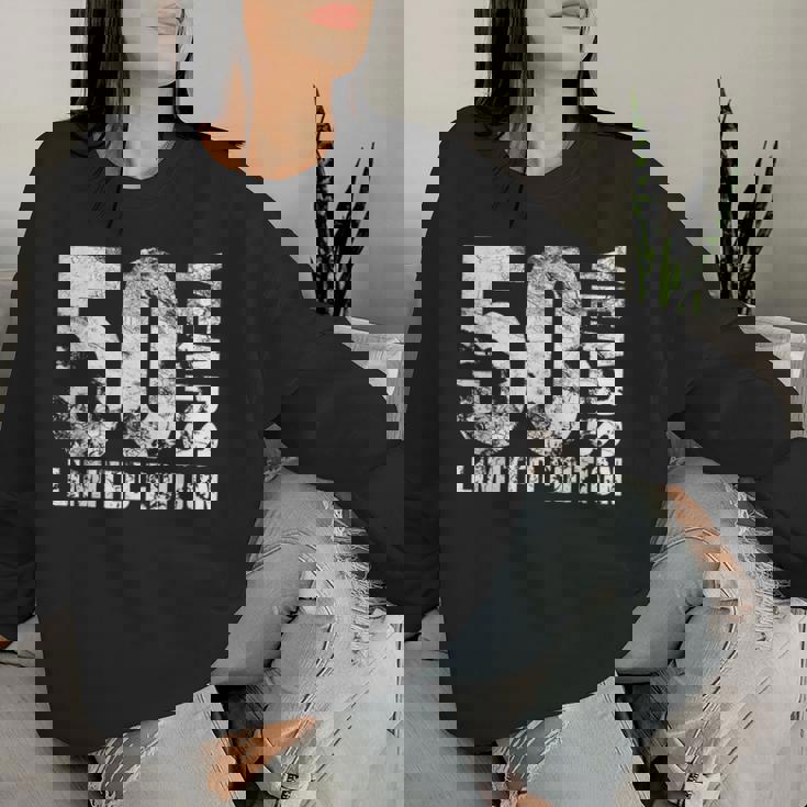 50歳 男性 ギフト 50歳 誕生日プレゼント 女性用 レディーススウェットシャツ 彼女への贈り物