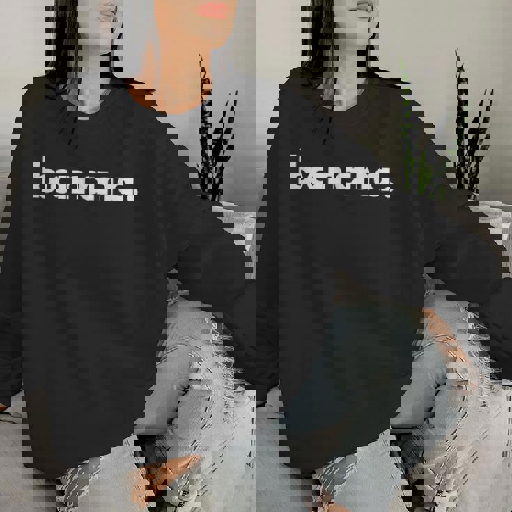 Banana バナナドット ロゴ バナナ パロディ おもしろ ギャグ ハイブランド レディーススウェットシャツ 彼女への贈り物