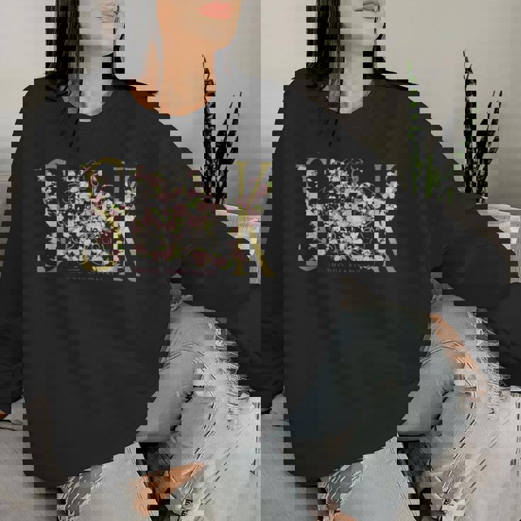 Beauty Flower（6） レディーススウェットシャツ 彼女への贈り物