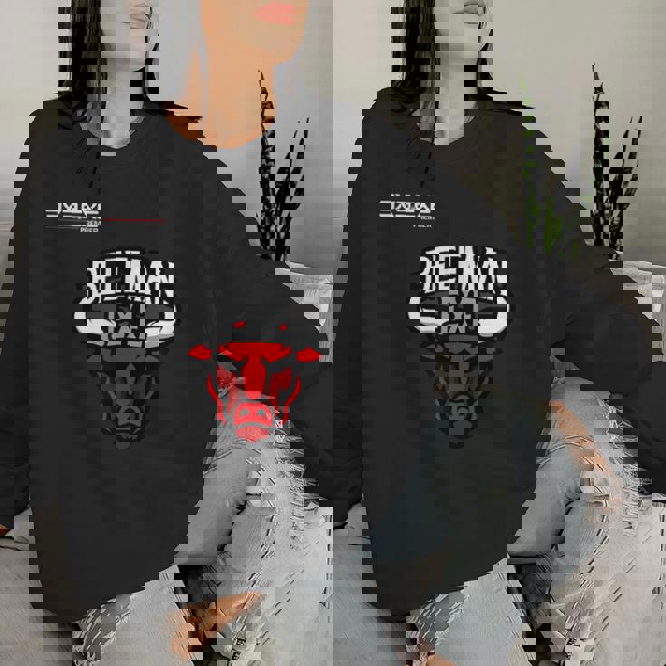 BeefmanExe_11_梅林聡貴 レディーススウェットシャツ 彼女への贈り物