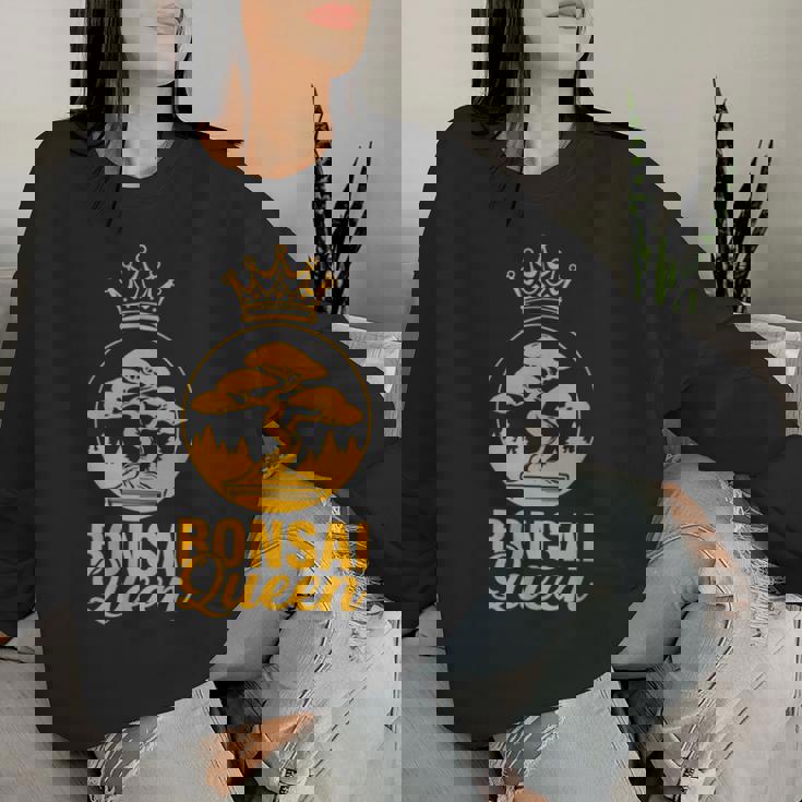 Bonsai Queen Penjing Penzai Bonsai 盆栽 レディーススウェットシャツ 彼女への贈り物