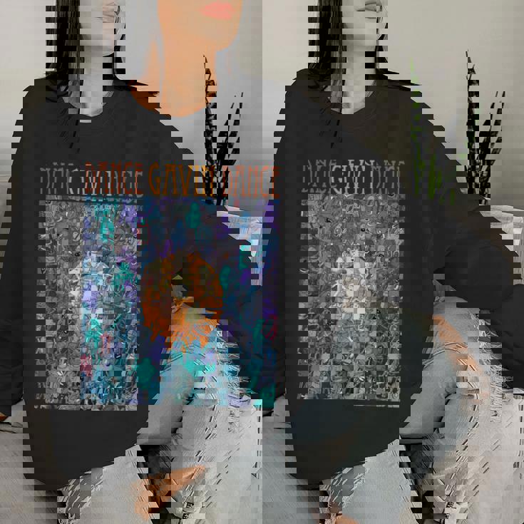 Dance Gavin Dance Mothership グラフィック Dance Gavin Dance レディーススウェットシャツ 彼女への贈り物