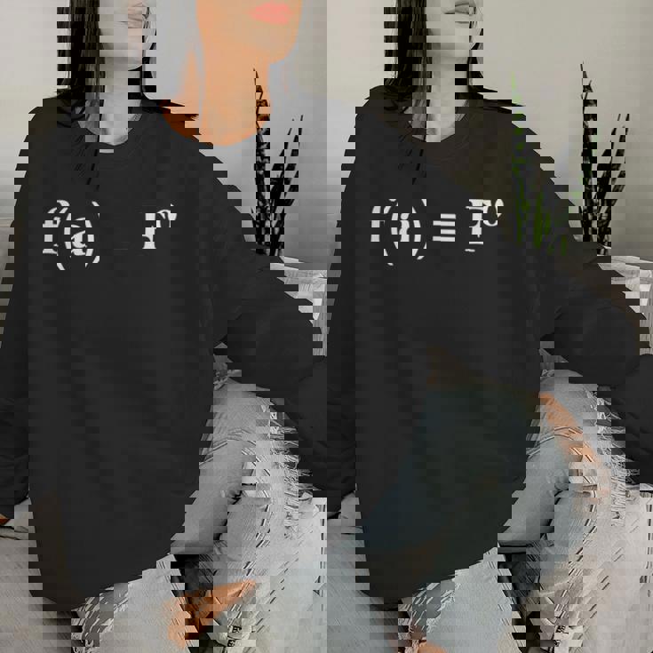 Fafo Math Equation Math Teacher Nerd Geek Women Sweatshirt Gifts for Her