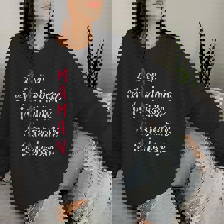 Happy Birthday Mom 母の日 レディーススウェットシャツ 彼女への贈り物