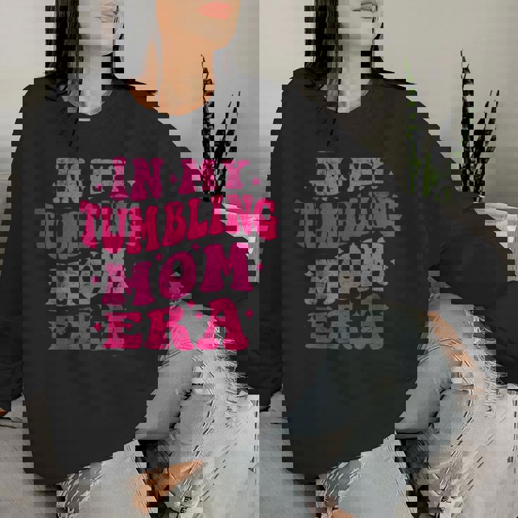 In My Tumbling Mom Era Tumbling Mom Lovers 母の日 レディーススウェットシャツ 彼女への贈り物