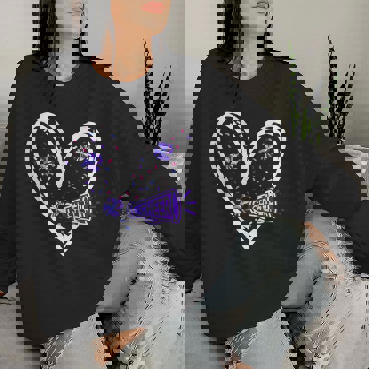 Love Cheer Girl チアリーディング チアリーダー チア練習 レディーススウェットシャツ 彼女への贈り物