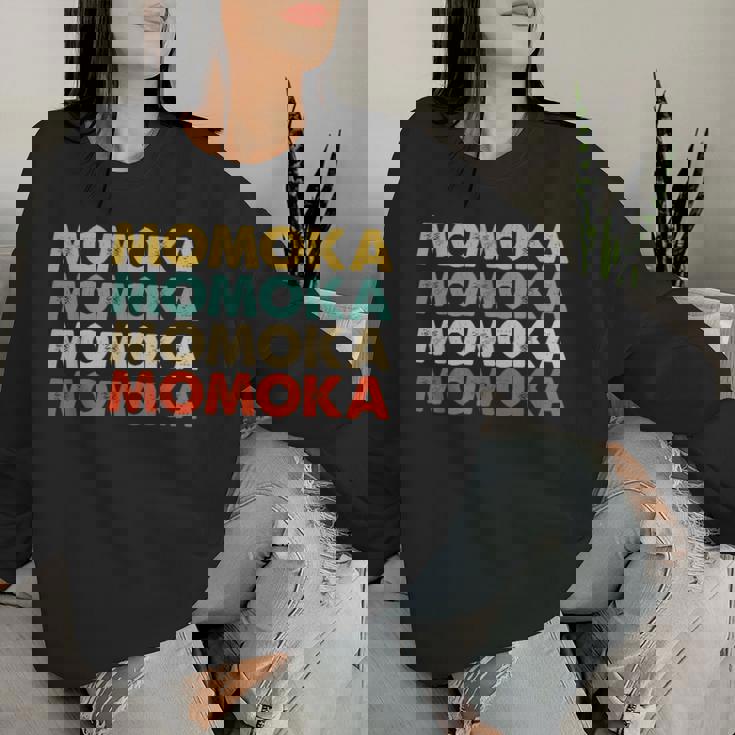 Momoka 桃花 レディーススウェットシャツ 彼女への贈り物