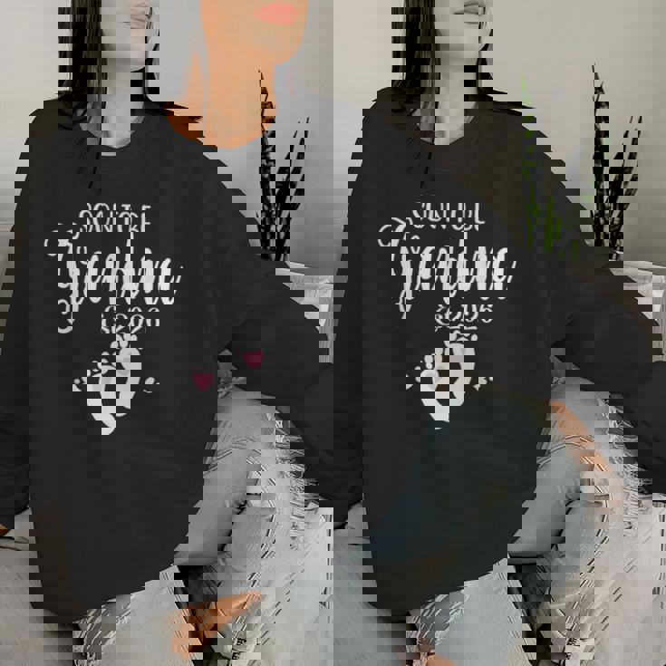 Soon To Be Grandma Est2026 Baby Grandma レディーススウェットシャツ 彼女への贈り物