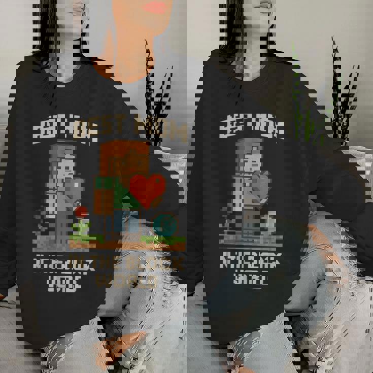 That's My Mother Pixel Mom Mother's Day Women Sweatshirt Gifts for Her